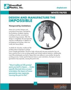 Design for Additive Manufacturing White Paper